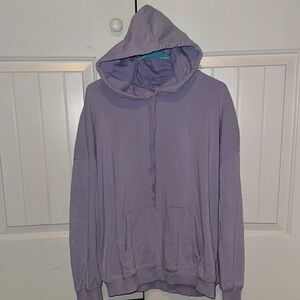 American Eagle Outfitters Purple Hoodie Sweater